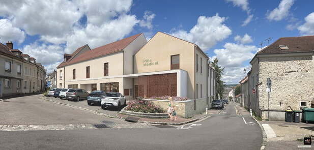 Mézières-sur-seine-Epône (78) Local commercial 158 m2 à vendre brut aménagement mitoyen maison de santé